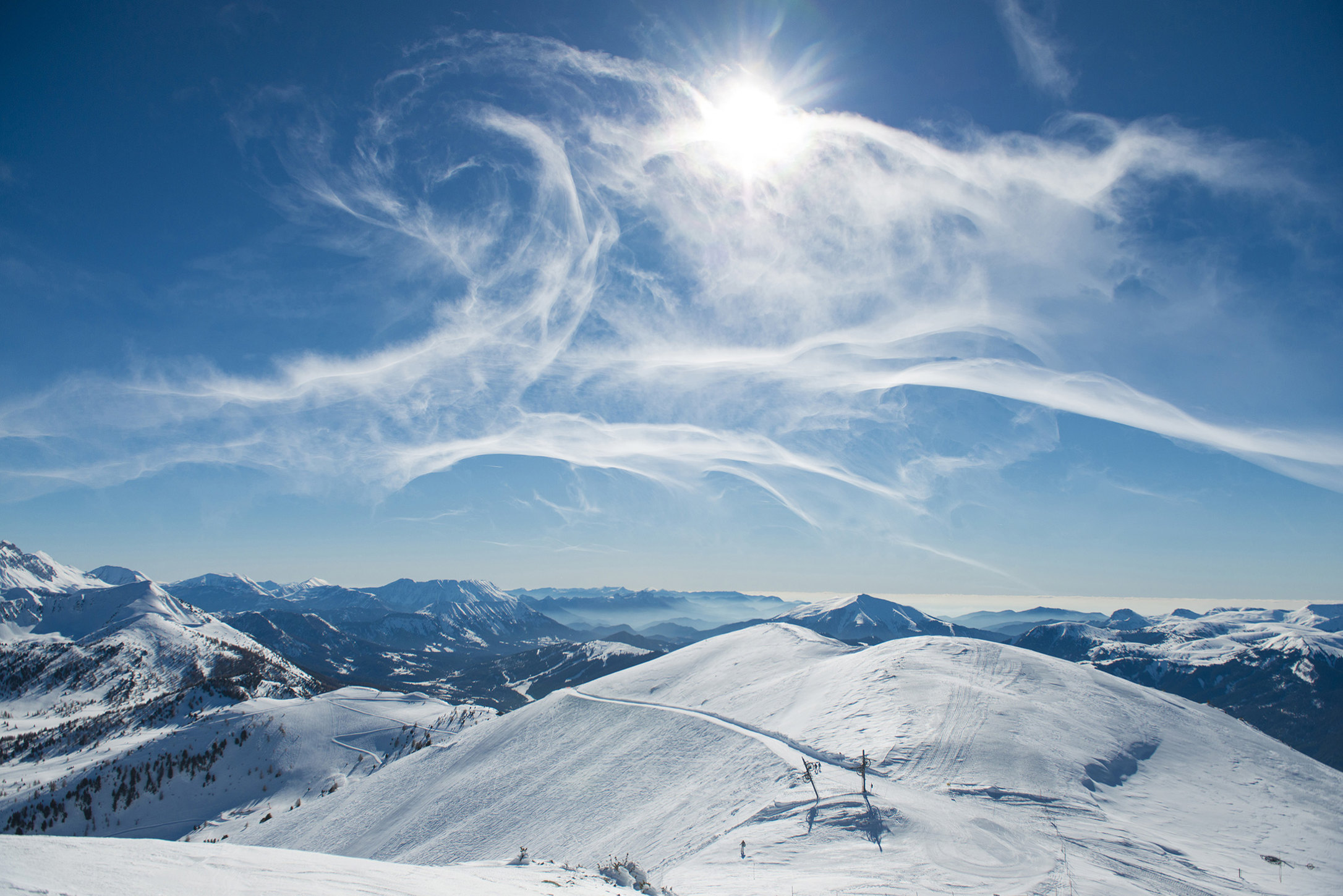 Webcams des stations de ski et sites nordique